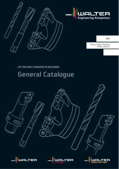 Walter Tools General Catalogue 2017